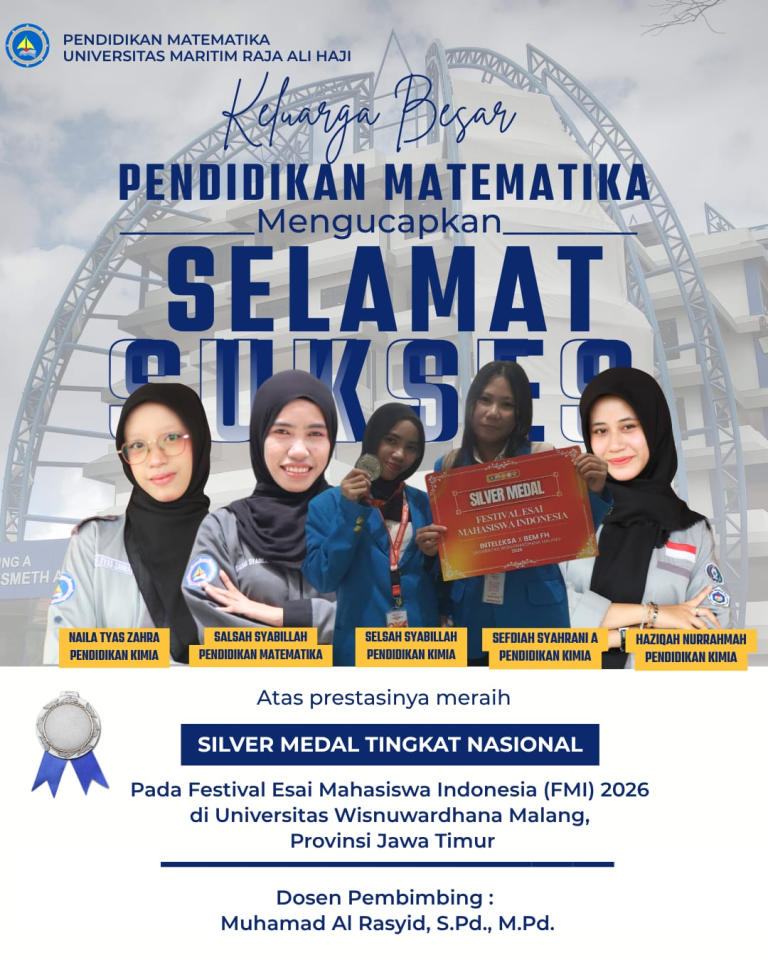 Kolaborasi Mahasiswa FKIP UMRAH Raih Silver Medal pada Festival Esai Mahasiswa Indonesia 2026